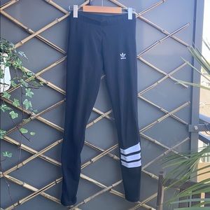 ADIDAS original black and white leggings